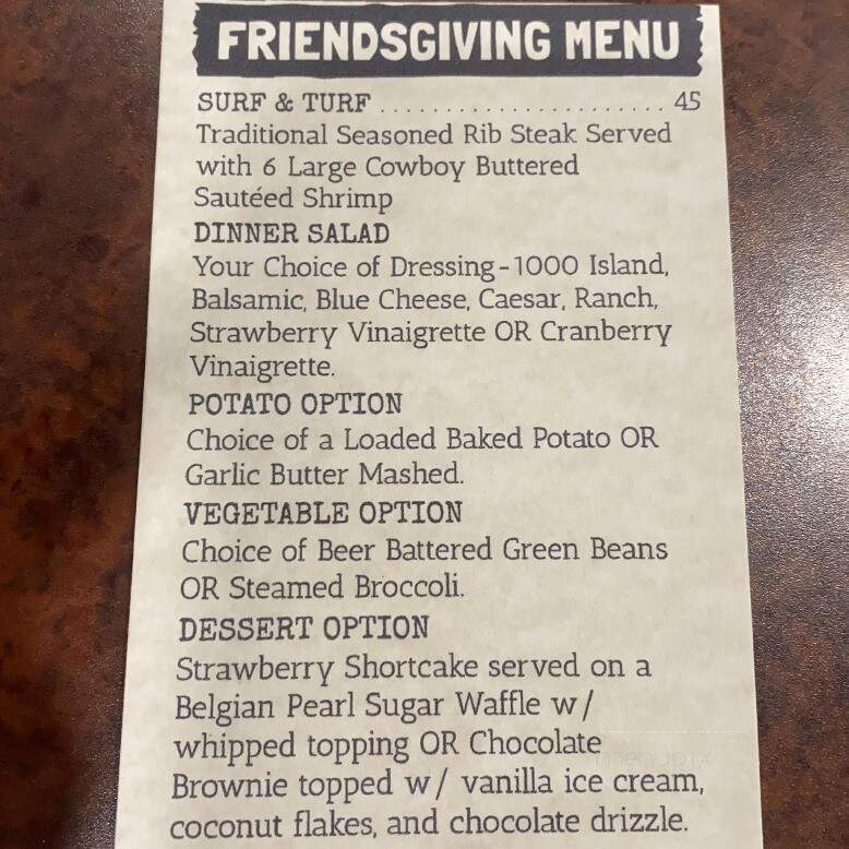 40 Below Public House - Havre, MT menu_pic