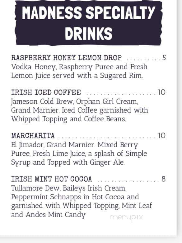 40 Below Public House - Havre, MT menu_pic