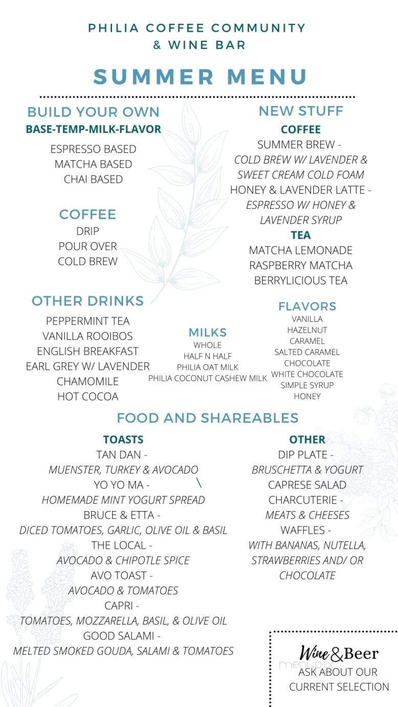 Vyable Coffee - El Paso, TX menu_pic