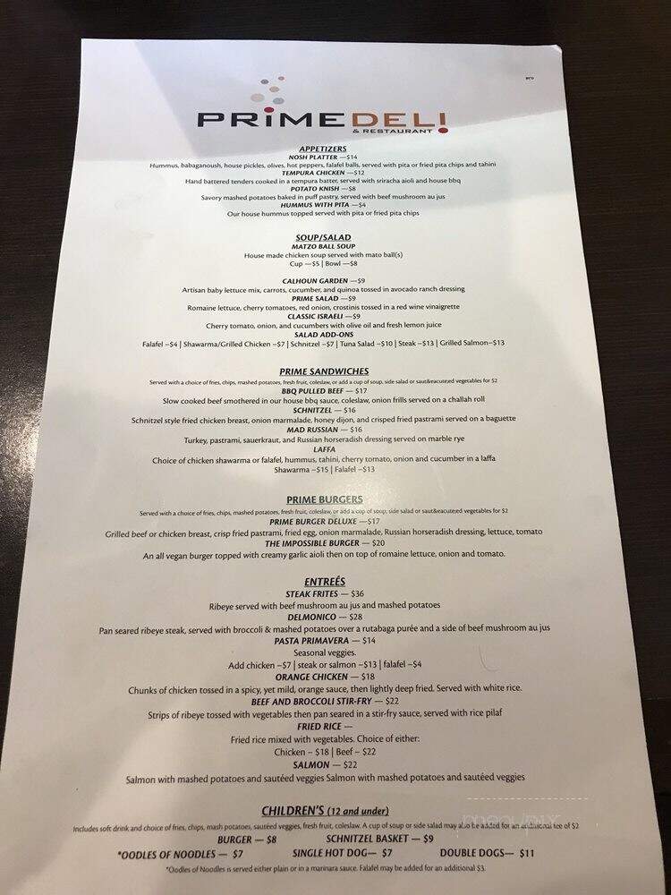 Prime Deli & Restaurant - Minneapolis, MN