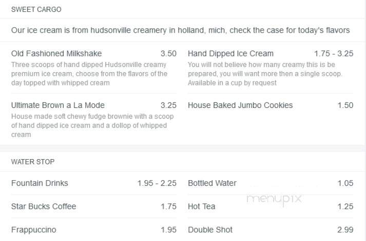 The Depot Grill - Angola, IN menu_pic