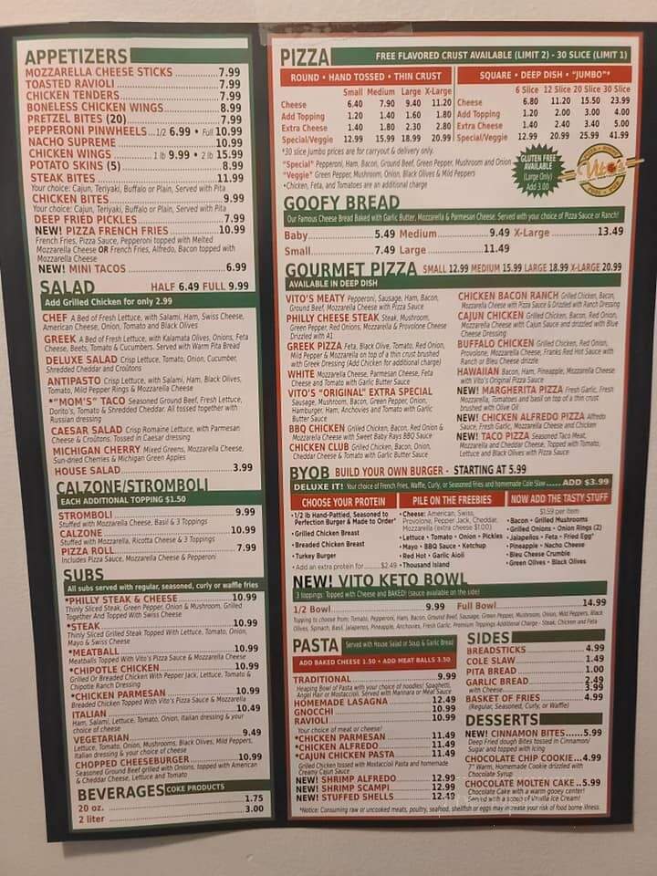 Vito's Pizzeria & Pub - Lincoln Park, MI