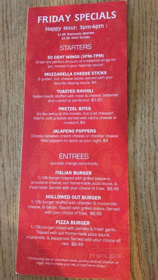 Vito's Pizzeria & Pub - Lincoln Park, MI menu_pic
