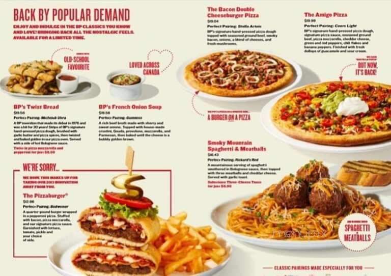 Boston Pizza - Slave Lake, AB menu_pic