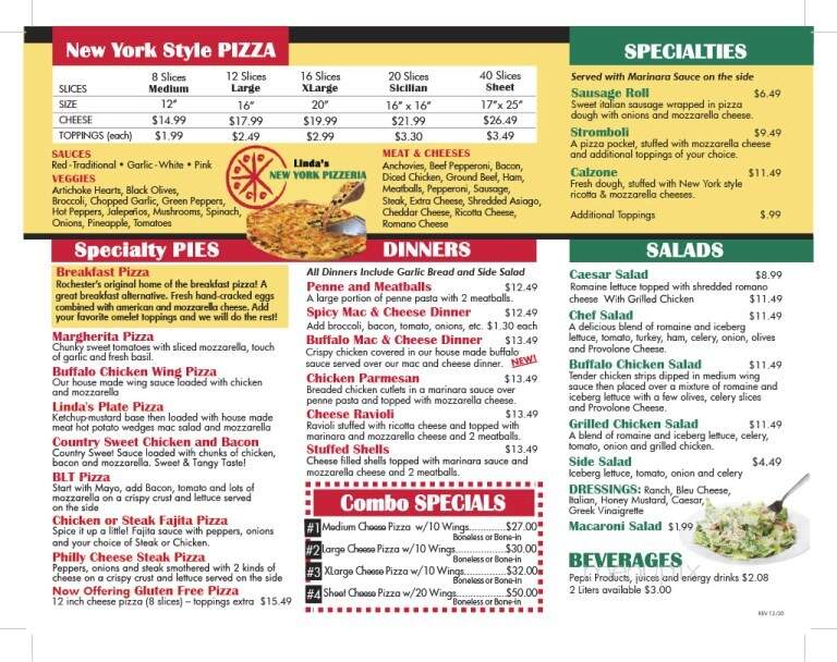Linda's New York Pizzeria - Rochester, NY