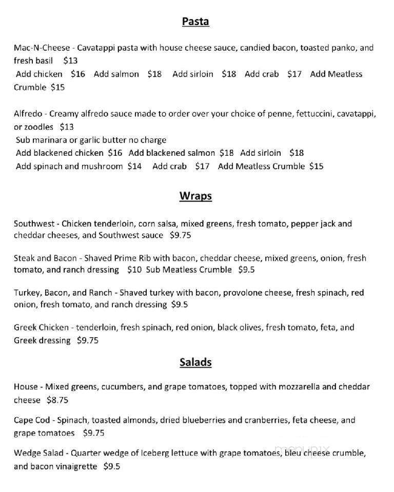 Boulevard Grill - Johnstown, PA menu_pic