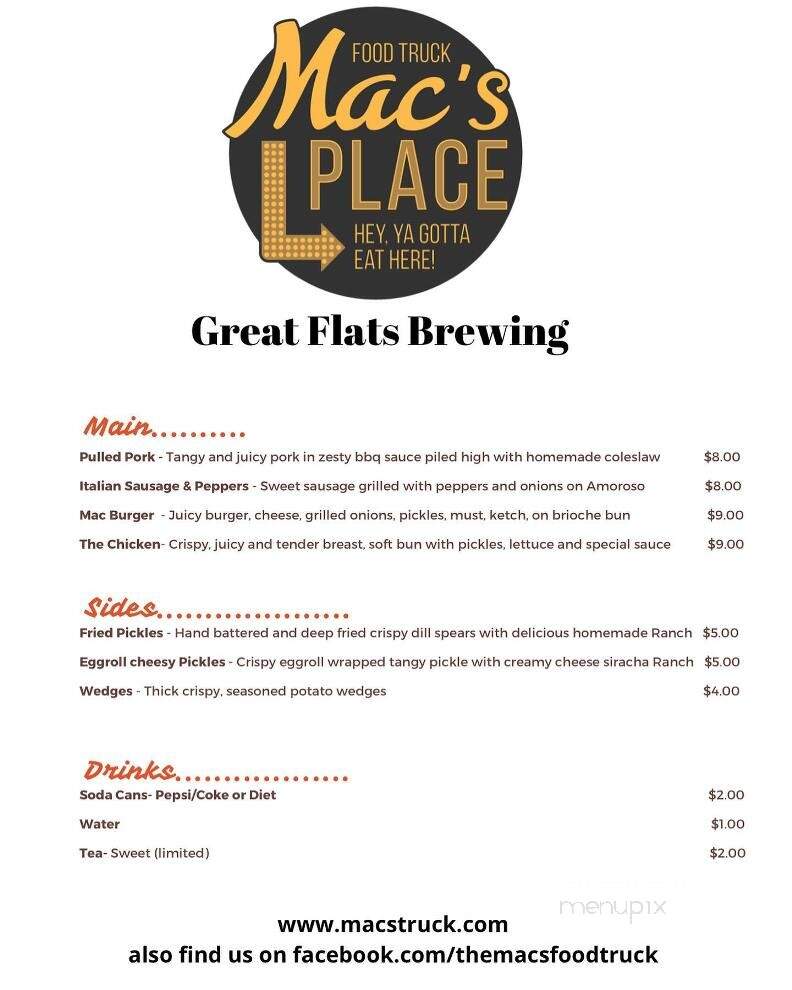 Great Flats Brewing - Schenectady, NY