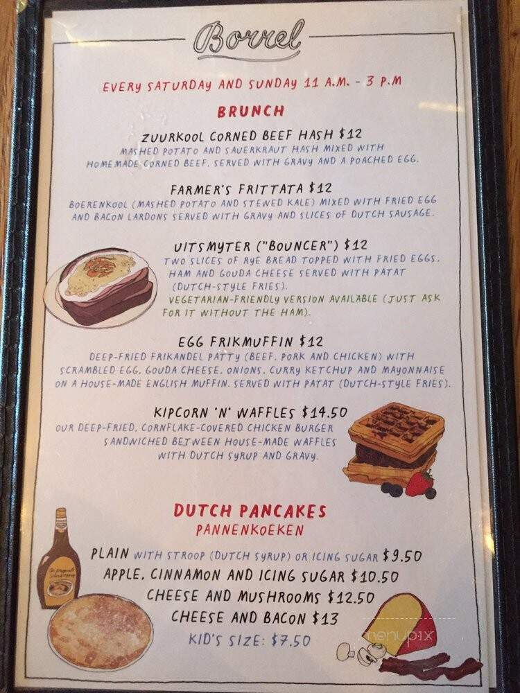 Borrel - Toronto, ON menu_pic