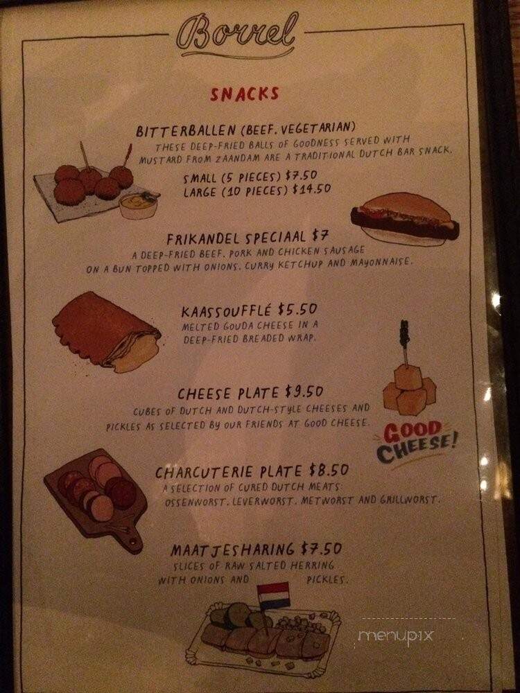 Borrel - Toronto, ON menu_pic