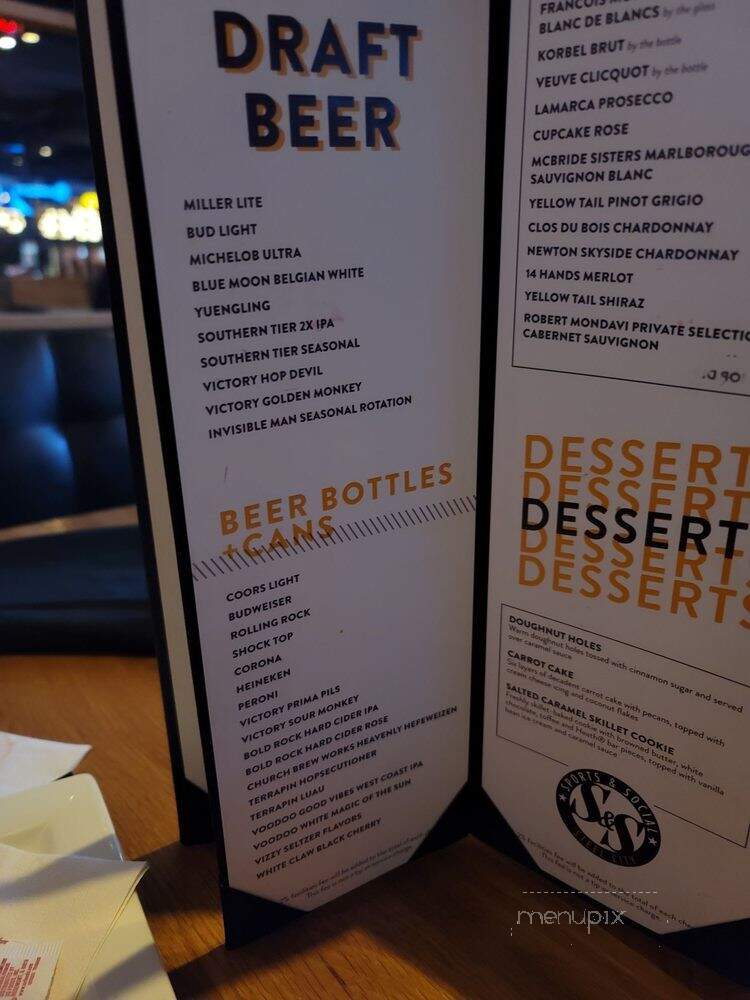 Sports & Social - Greensburg, PA menu_pic