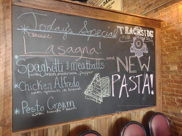Trackside Pub & Deli - Tennille, GA menu_pic