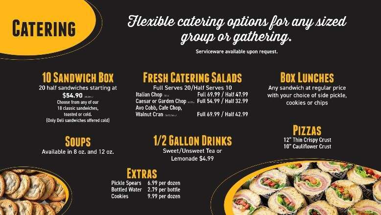 Pickleman's Gourmet Cafe - Noblesville, IN menu_pic
