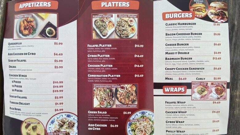 Falafel Corner - Auburn, CA menu_pic