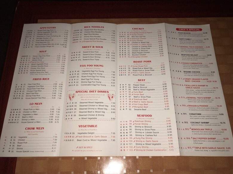 Beijing Chinese Restaurant - Shreveport, LA menu_pic