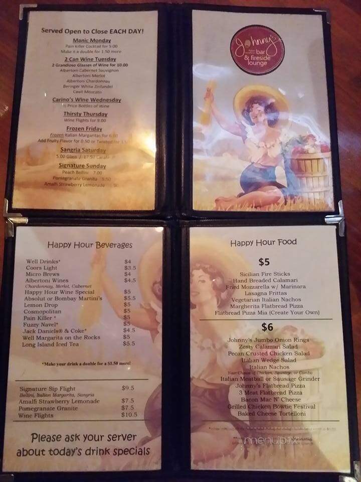 Carino's Italian Restaurant - Albany, OR menu_pic