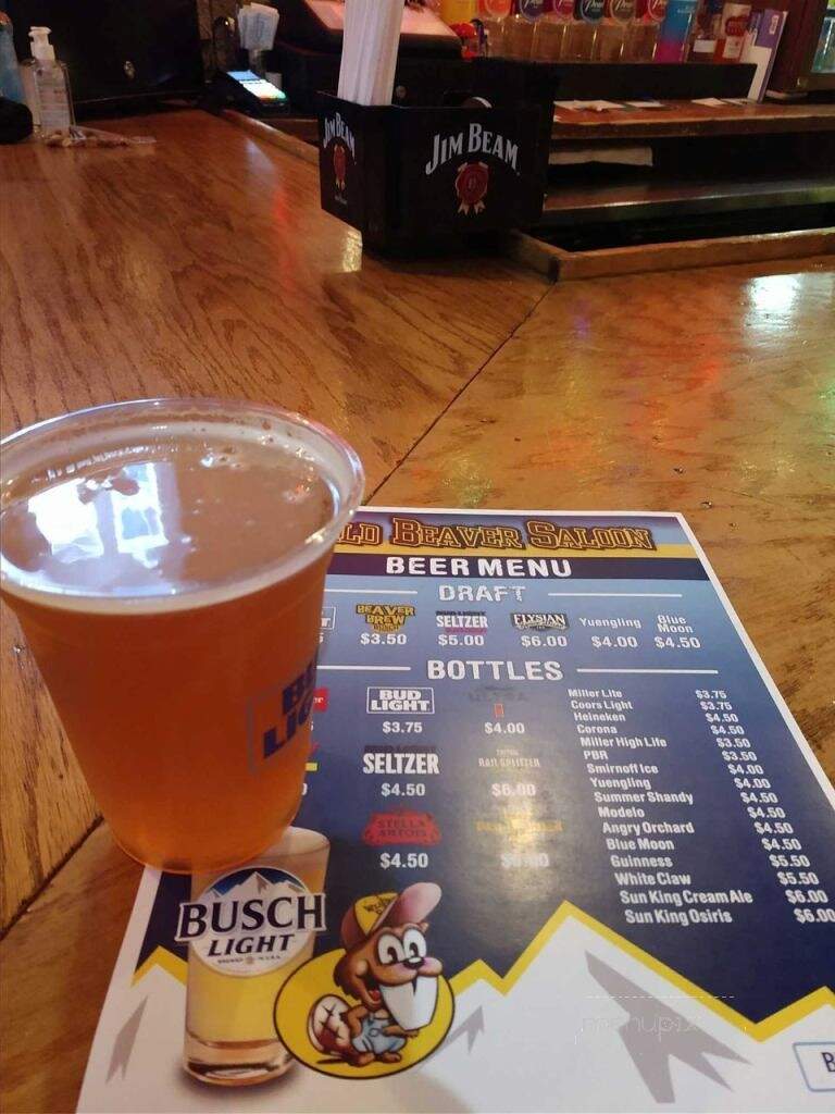Wild Beaver Saloon - Indianapolis, IN menu_pic