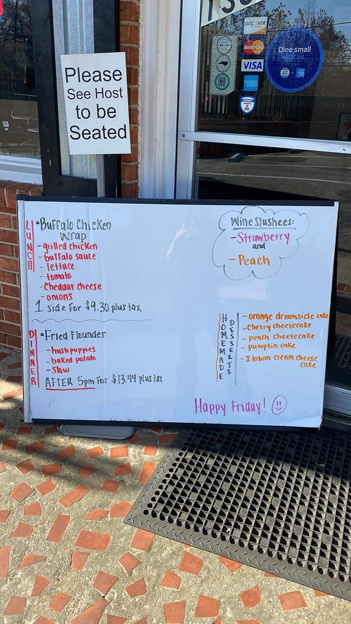 Chase & Charli - Mount Airy, NC menu_pic
