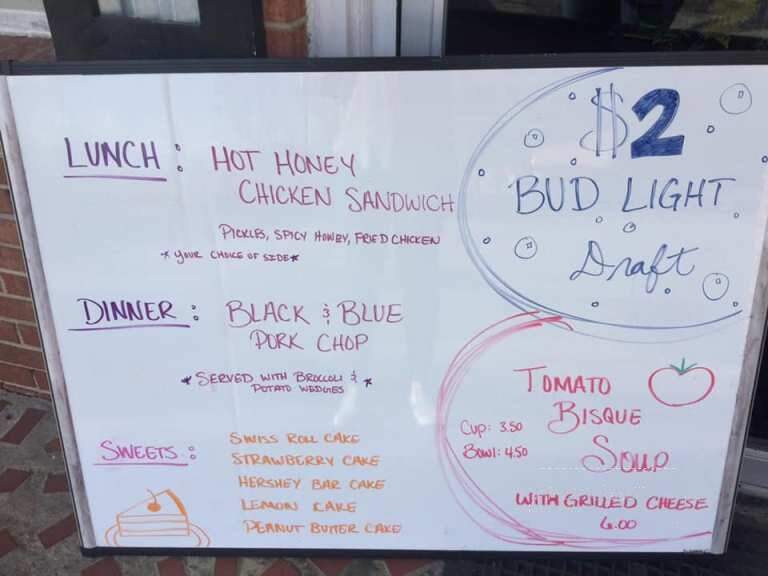 Chase & Charli - Mount Airy, NC menu_pic