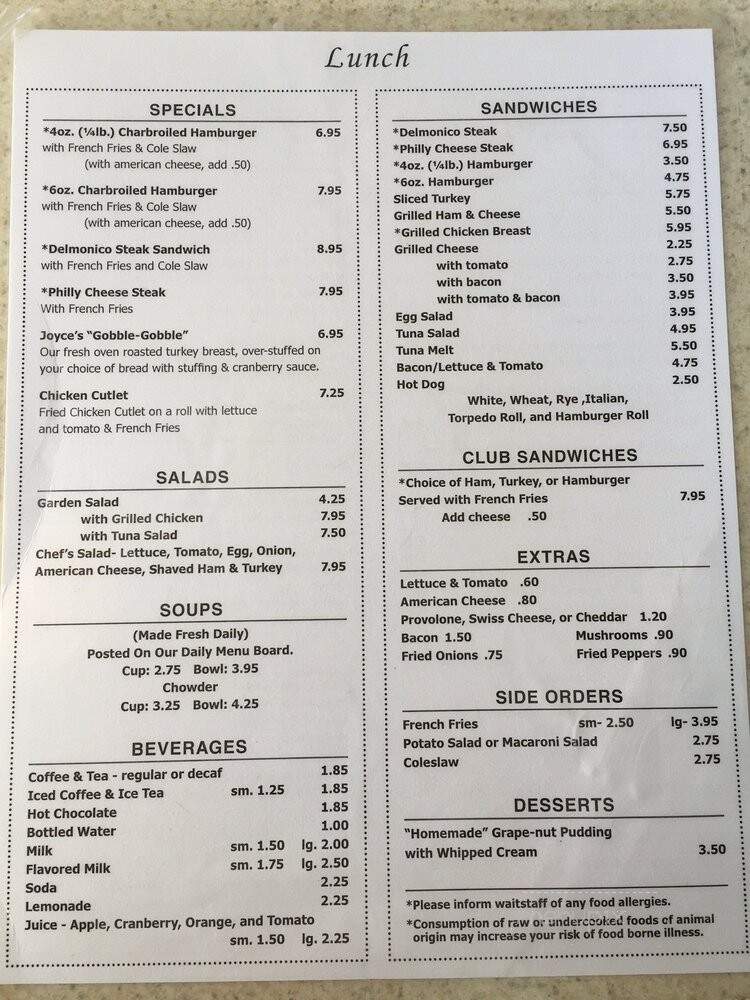 Jefferson Diner - Warwick, RI