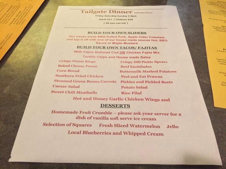 Mission Springs Brewing Company - Mission, BC menu_pic