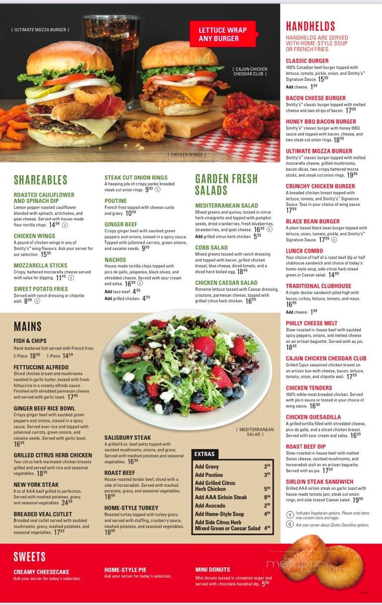 Smitty's Family Restaurant - Airdrie, AB menu_pic