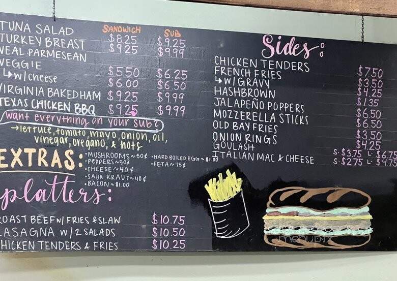 Bay Hills Deli - Arnold, MD menu_pic