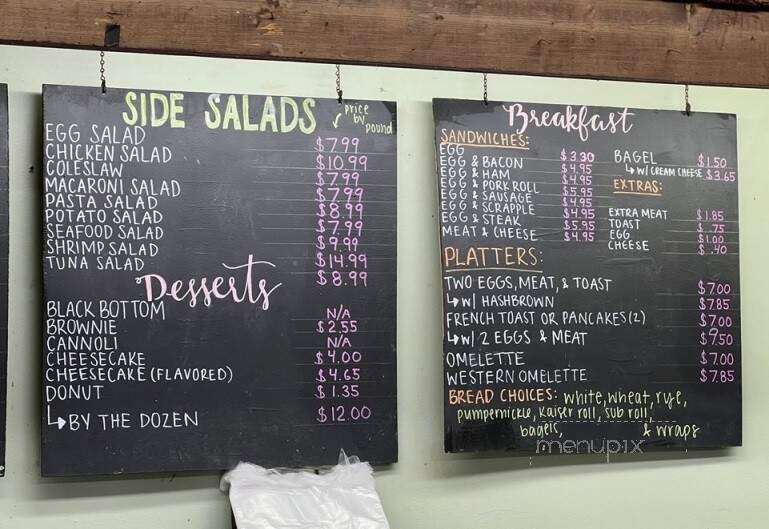 Bay Hills Deli - Arnold, MD menu_pic
