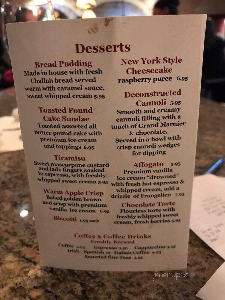 Pasta Bene - Brockton, MA menu_pic