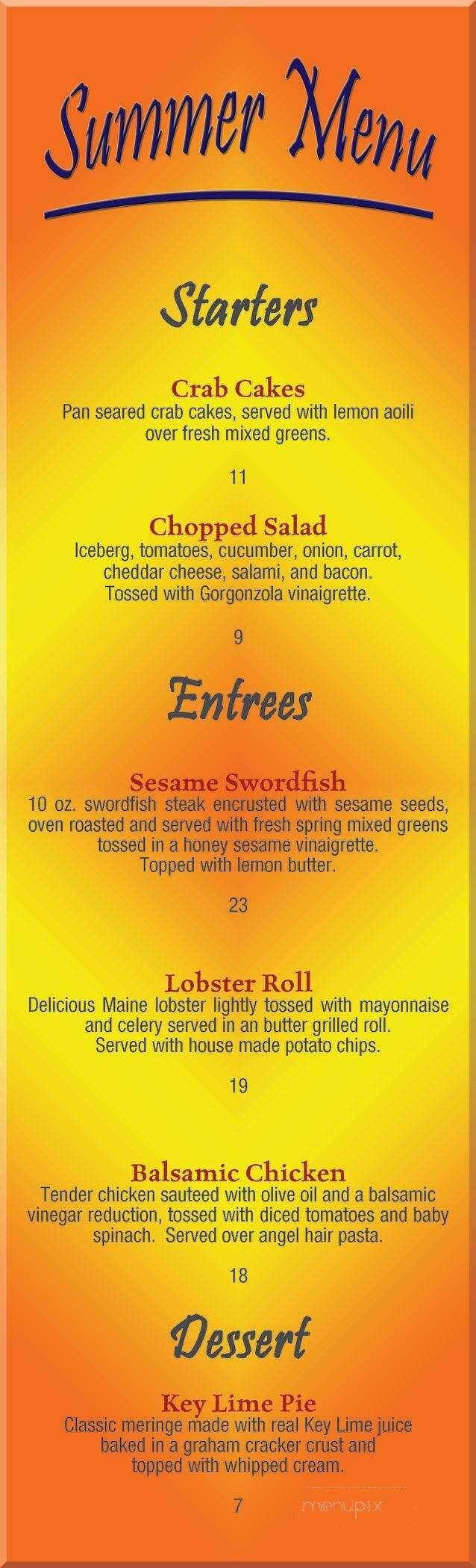 Fratello's Ristorante Italiano - Manchester, NH menu_pic