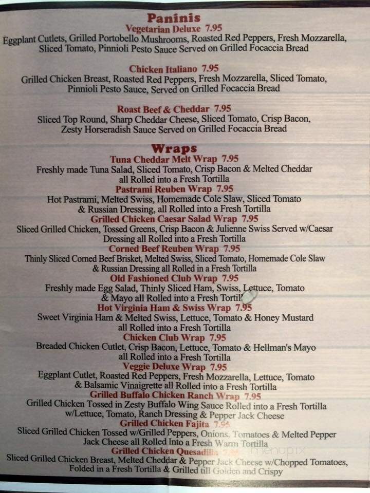 A & B Bagels & Deli - Newton, NJ menu_pic