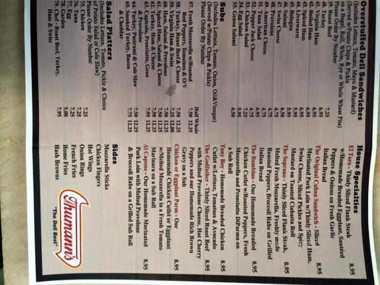 A & B Bagels & Deli - Newton, NJ menu_pic