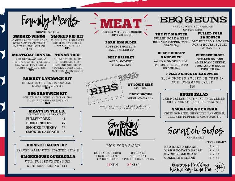 County Grill & Smokehouse - Hampton, VA menu_pic