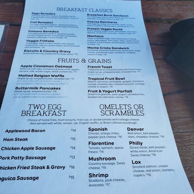 Custom House - Avila Beach, CA menu_pic