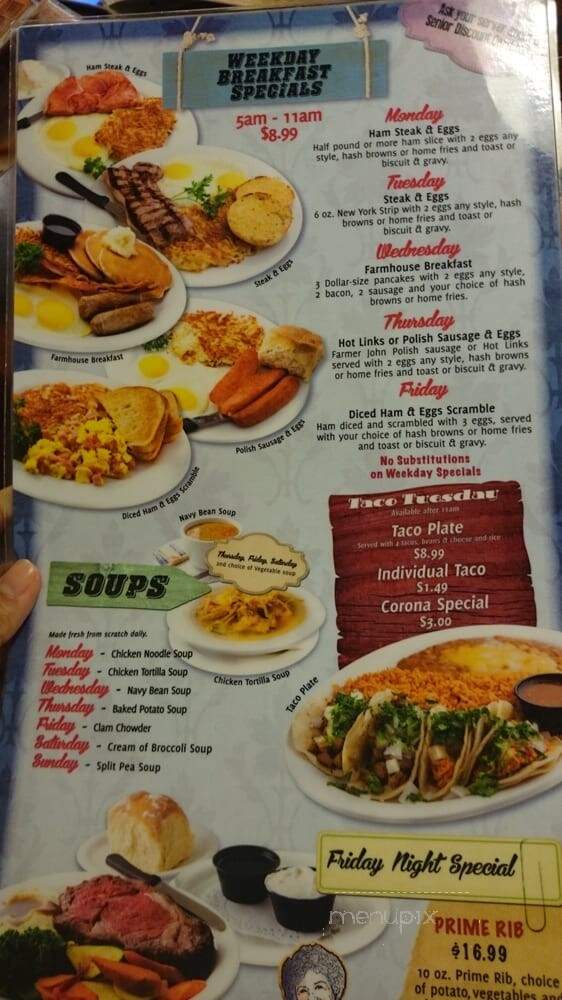 Corky's Kitchen & Bakery - Rancho Cucamonga, CA menu_pic
