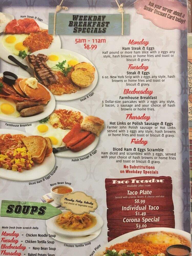 Corky's Kitchen & Bakery - Rancho Cucamonga, CA menu_pic
