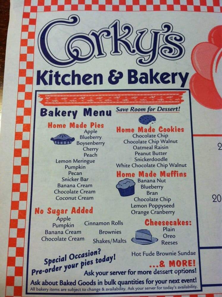 Corky's Kitchen & Bakery - Rancho Cucamonga, CA