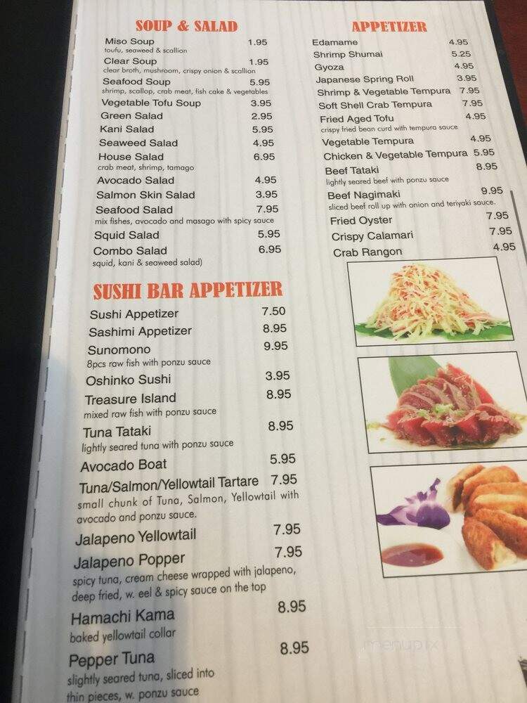 Osaka Steak and Sushi - Garden City, KS menu_pic