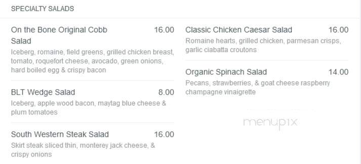 Ridgeway Bar and Grill - Princeton, NJ menu_pic