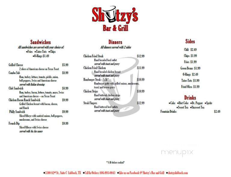 Shotzy's Bar & Grill - Lubbock, TX
