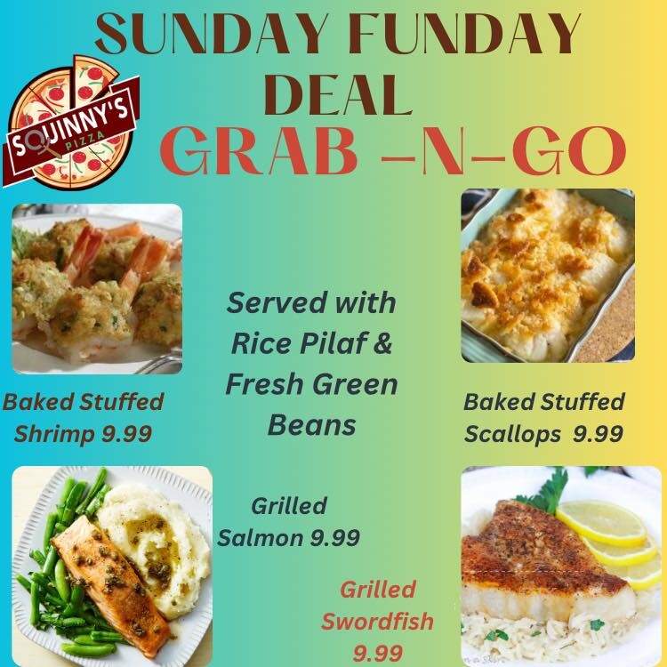 Squinny's Pizza - Plymouth, MA menu_pic