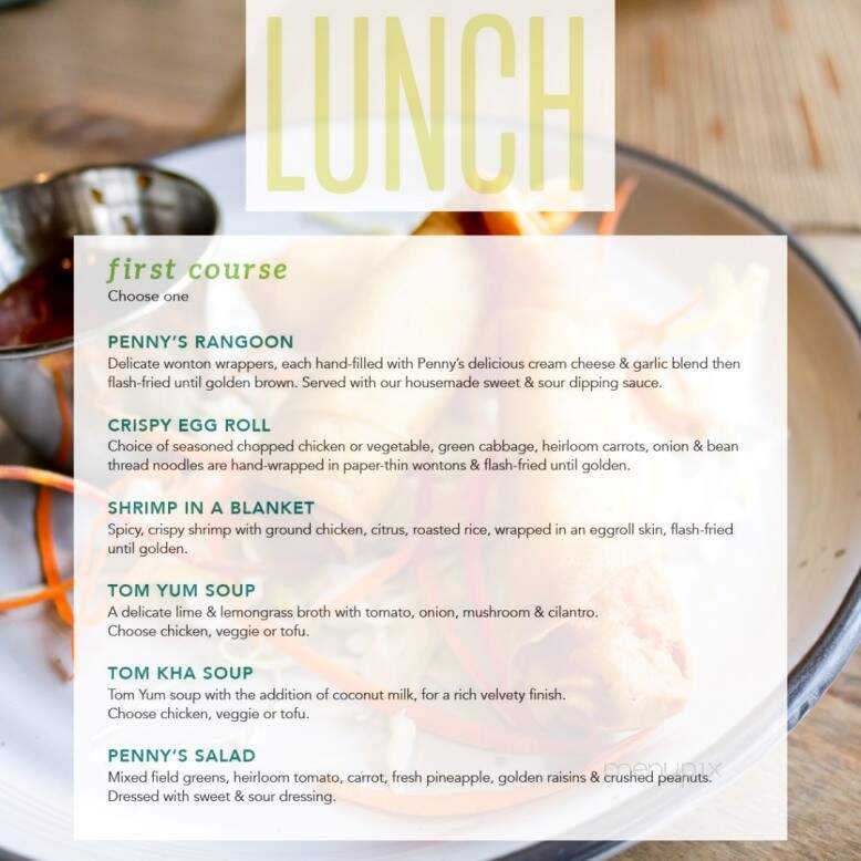 Bamboo Penny's - Leawood, KS menu_pic