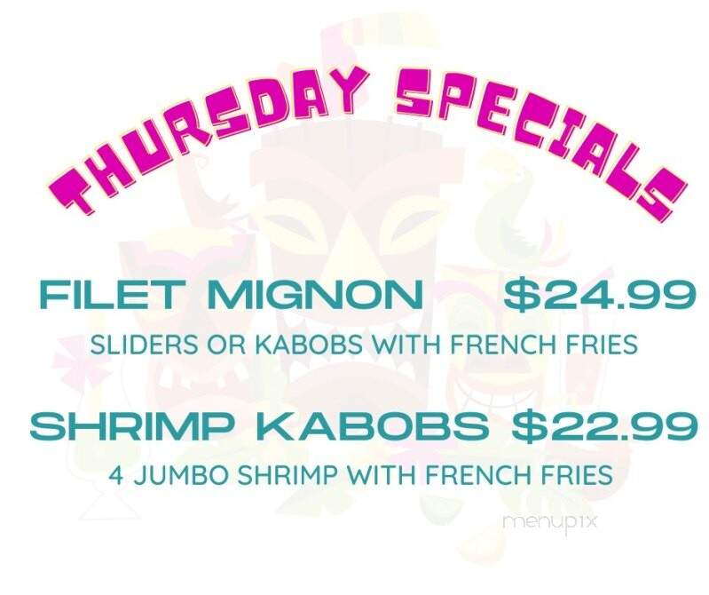 Naples Tiki Bar and Grill - Naples, FL menu_pic