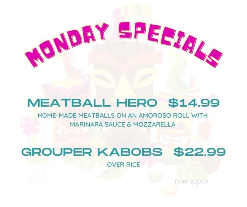Naples Tiki Bar and Grill - Naples, FL menu_pic