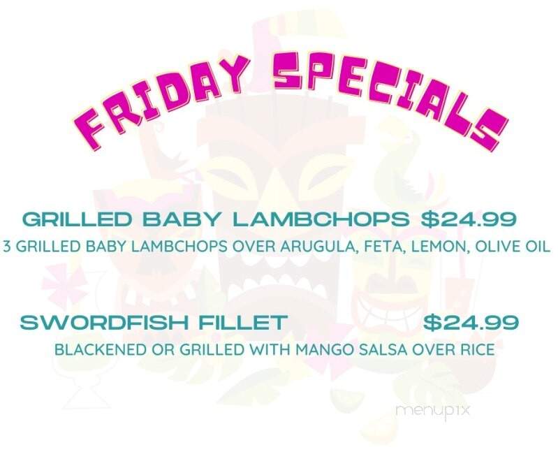 Naples Tiki Bar and Grill - Naples, FL menu_pic