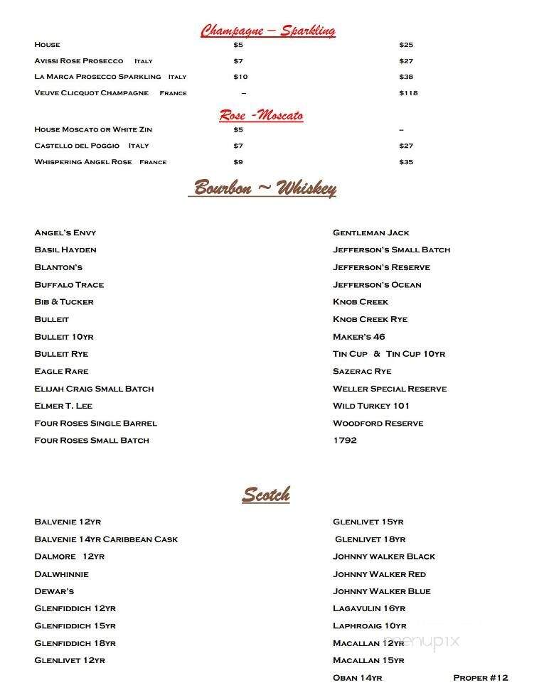 The Grillehouse Steak & Seafood - Navarre, FL menu_pic
