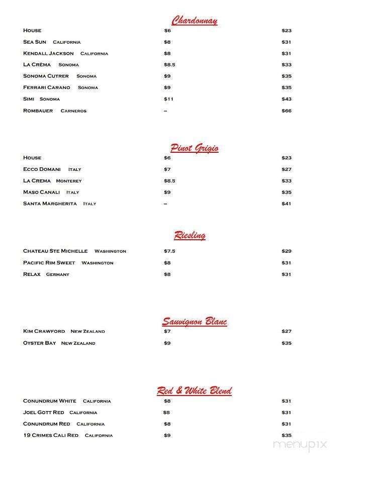 The Grillehouse Steak & Seafood - Navarre, FL menu_pic