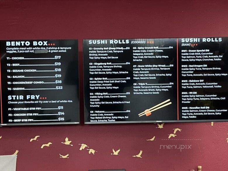 Bento 2 Go - Kingsburg, CA menu_pic