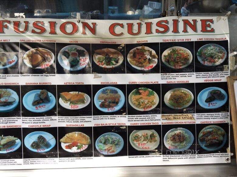 Azteca Truck - Los Angeles, CA menu_pic