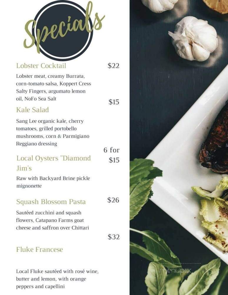 Touch of Venice - Cutchogue, NY menu_pic