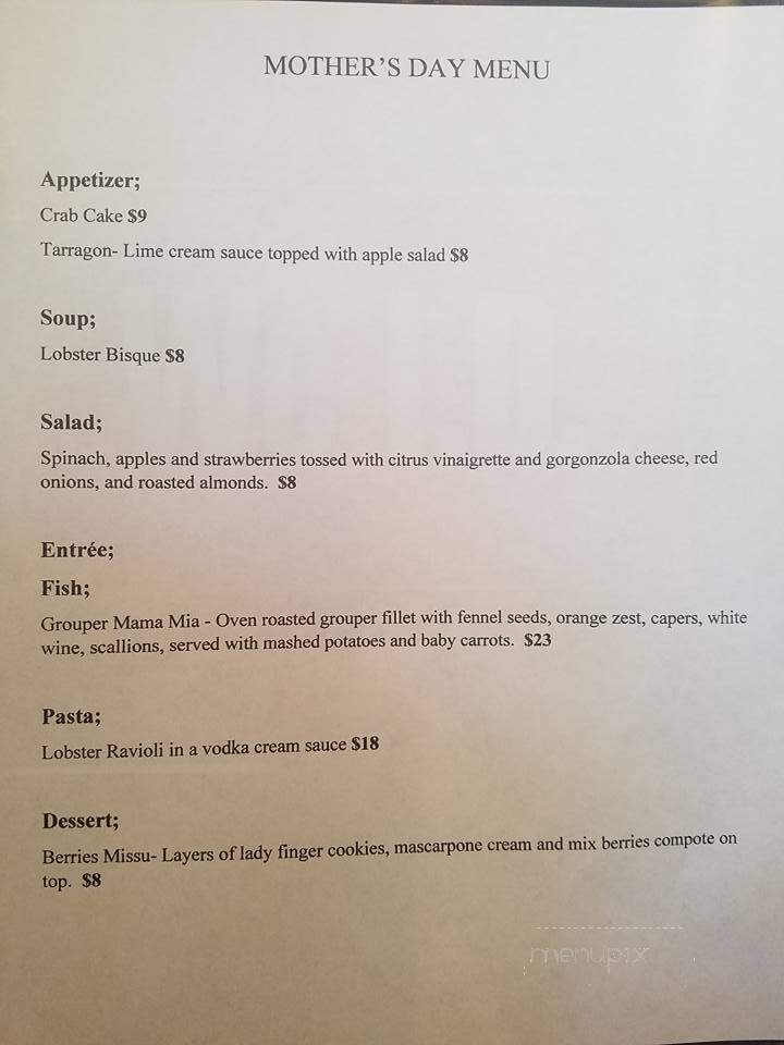 ROMA Italiano Ristorante - Duluth, GA menu_pic